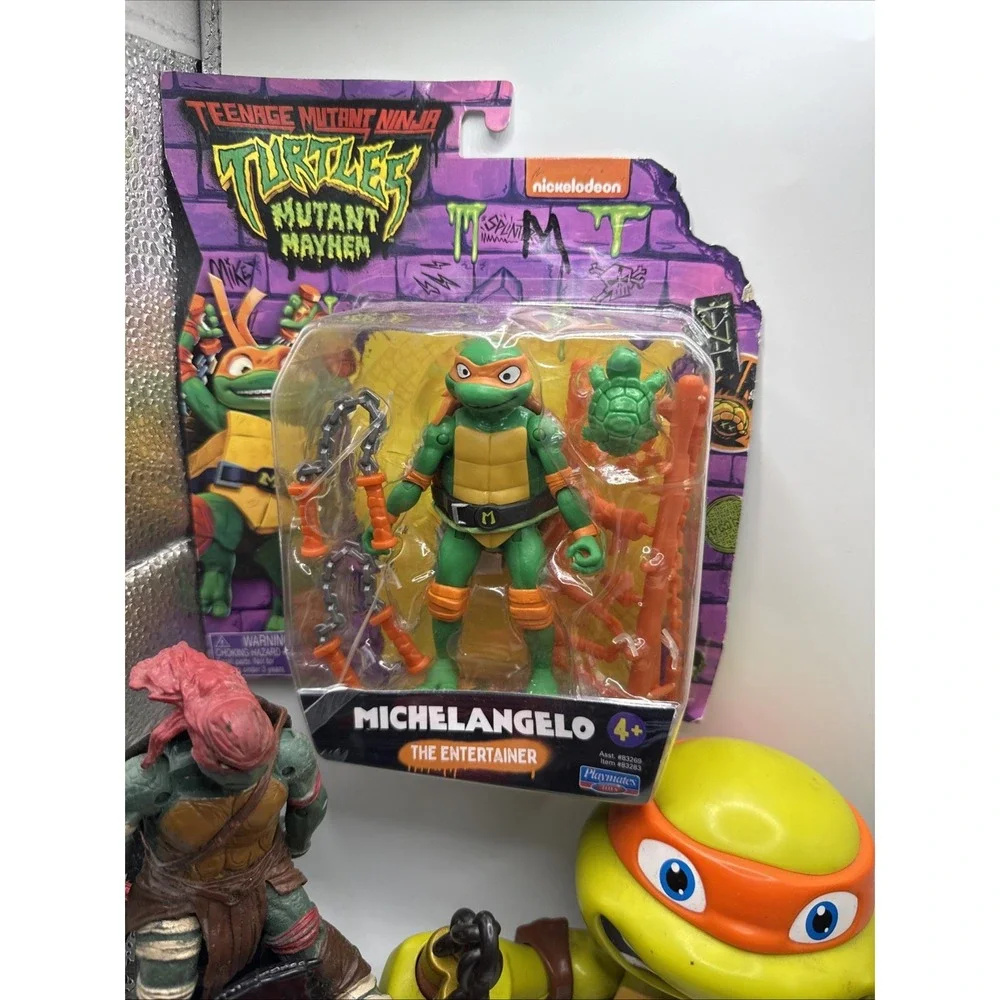 LOT TEENAGE‎ MUTANT NINJA TURTLES ACTION FIGURES Horses